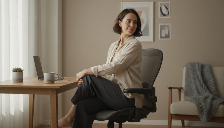 How to Do Gentle Chair Yoga for Desk Days